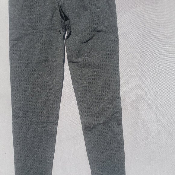 NWT Higorun Seamless Workout Leggings Gym Yoga Pants Black - Picture 8 of 12